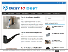 Tablet Screenshot of best10best.com